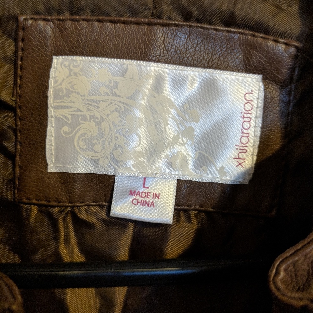 Brown studded Jacket - Picture 7 of 7